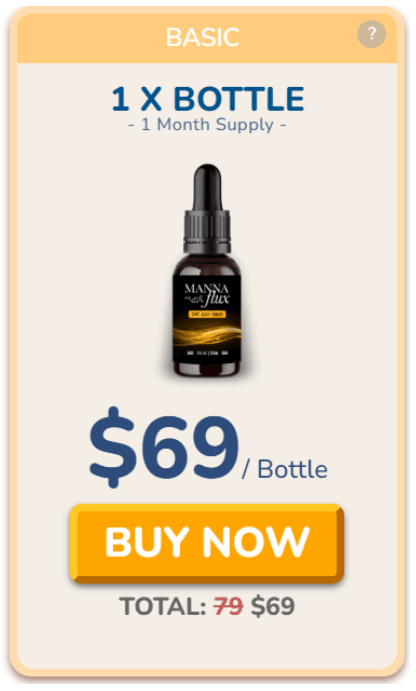 MannaFlux buy1 bottle